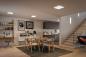 Preview: Paulmann 71010 LED Panel 3-Stufen-dimmbar Atria Shine Backlight eckig 580x200mm modern neutralweiß Chrom matt dimmbar