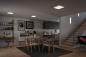 Preview: Paulmann 71010 LED Panel 3-Stufen-dimmbar Atria Shine Backlight eckig 580x200mm modern neutralweiß Chrom matt dimmbar