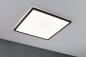 Preview: Paulmann 71016 LED Panel 3-Stufen-dimmbar Atria Shine Backlight eckig 420x420mm modern neutralweiß Schwarz dimmbar