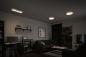 Preview: Paulmann 71017 LED Panel 3-Stufen-dimmbar Atria Shine Backlight modern eckig 580x200mm neutralweiß Schwarz dimmbar