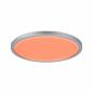 Preview: Paulmann 71018 LED Panel Atria Shine Backlight rund 293mm modern Regenbogen Chrom matt dimmbar