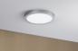 Preview: Paulmann 71023 LED Panel Abia rund 300mm neutralweiß modern Chrom matt
