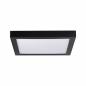 Preview: Paulmann 71026 LED Panel Abia eckig 300x300mm modern neutralweiß Schwarz