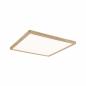 Preview: Paulmann 71030 LED Panel Atria Shine Backlight IP44 eckig 293x293mm 16W 1600lm 3000K Holzoptik