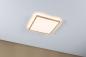Preview: Paulmann 71030 LED Panel Atria Shine Backlight IP44 eckig 293x293mm 16W 1600lm 3000K Holzoptik