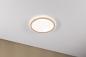 Preview: Paulmann 71033 LED Panel Atria Shine Backlight IP44 rund 293mm 16W 1600lm 4000K Holzoptik