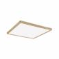 Preview: Paulmann 71035 LED Panel Atria Shine Backlight IP44 eckig 293x293mm 16W 1600lm 4000K Holzoptik