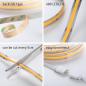 Preview: Paulmann 71045 500 LED Strip Full-Line MaxLED COB Basisset modern 1,5m 10W warmweiß