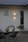 Preview: Konstsmide 7891-250 Chieri Aussen Wandleuchte 2x2 LED weiss