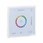 Preview: Paulmann 78423 LumiTiles Zubehör Smart Home Zigbee Square Touch Modul 100x10mm Regenbogen/ Weiß+ Weiß Kunststoff/Aluminium