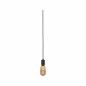 Preview: Paulmann 78436 Neordic Pendelleuchte Tilla E27 vintage inkl. Stecker max. 20W Schwarz dimmbar Metall