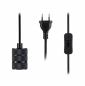 Preview: Paulmann 78436 Neordic Pendelleuchte Tilla E27 vintage inkl. Stecker max. 20W Schwarz dimmbar Metall