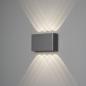 Preview: Konstsmide 7865-370 Chieri Aussen Wandleuchte 2x4 LED anthrazit