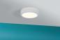 Preview: Universell einsetzbare LED-Deckenlampe Aviar 22cm Weiß mit IP44 Schutz für Bad & Küche Paulmann 78923
