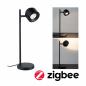 Preview: Paulmann 79782 LED Tischleuchte modern Smart Home Zigbee Puric Pane warmweiß 4,5W Schwarz