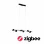 Preview: Paulmann 79784 LED Pendelleuchte modern Smart Home Zigbee Puric Pane 6W Schwarz