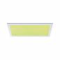 Preview: Flaches ZigBee LED Decken Panel Amaris RGBW 595x295mm in Weiß matt Paulmann 79808