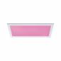 Preview: Flaches ZigBee LED Decken Panel Amaris RGBW 595x295mm in Weiß matt Paulmann 79808