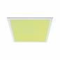 Preview: Ultraflaches ZigBee LED-Panel für die Decke Amaris Farbwechsel RGBW 60x60cm Weiß matt 230V Paulmann 79809
