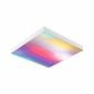 Preview: Paulmann 79904 LED Panel Velora Rainbow dynamic Regenbogen/ Weiß eckig 295x295mm kaltweiß Weiß dimmbar