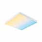 Preview: Paulmann 79904 LED Panel Velora Rainbow dynamic Regenbogen/ Weiß eckig 295x295mm kaltweiß Weiß dimmbar