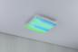 Preview: Paulmann 79904 LED Panel Velora Rainbow dynamic Regenbogen/ Weiß eckig 295x295mm kaltweiß Weiß dimmbar