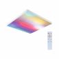 Preview: Paulmann 79905 LED Panel Velora Rainbow dynamic Regenbogen/ Weiß eckig 450x450mm kaltweiß Weiß dimmbar
