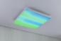 Preview: Paulmann 79905 LED Panel Velora Rainbow dynamic Regenbogen/ Weiß eckig 450x450mm kaltweiß Weiß dimmbar