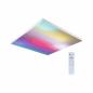 Preview: Paulmann 79906 LED Panel Velora Rainbow dynamic Regenbogen/ Weiß eckig 595x595mm kaltweiß Weiß dimmbar