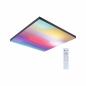 Preview: Paulmann 79909 LED Panel Velora Rainbow dynamic Regenbogen/ Weiß eckig 595x595mm kaltweiß Schwarz dimmbar