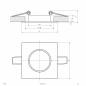 Preview: EVN 834009 Deckeneinbauleuchte Schwarz schwenkbar  • Einbaudurchmesser: 68 mm