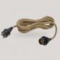 Preview: New Garden ARTEIXO 5 m Kabel für den Außenbereich mit E27 Fassung