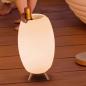 Preview: New Garden Apolo 70 Dekorative Tischlampe und Flaschenhalter mit Lautsprecher und RGB-LED-Licht -  Outdoor - Ideal für Pool Partys oder Garten Chillout