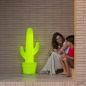 Preview: New Garden Kaktus 100 LED-Designer Stehleuchte In&Out lindgrün 230V