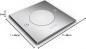 Preview: Philips Outdoor Einbauleuchte Crust Edelstahl mit warmweißem Licht 3,2W IP67