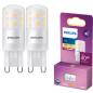 Preview: 2er Set Philips LED G9 Capsule 3,7W 470lm 2700K Warmweiß 320° – kompakte Premium-Beleuchtung