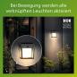 Preview: Philips Outdoor Ultra-Efficient Solar Wandleuchte Blaise anthrazit 1.5W, Linkable Funktion, Tageslicht- und Bewegungssensor, 3000 Kelvin, IP44