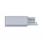 Preview: Paulmann 91359 ProRail3 Einspeiser Ende links Silber Metall Kunststoff 3-Phasen