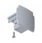 Preview: Paulmann 91382 ProRail3 Endkappe 1er Pack Silber Kunststoff 3-Phasen