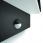 Preview: Philips myGarden LED Wandleuchte Bustan formvollendet in Anthrazit mit Bewegungsmelder