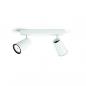 Preview: Philips myLiving Moderner 2-flammiger Spot Paisley in weiß