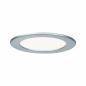 Preview: Paulmann 92074 Quality Einbauleuchte Set Panel rund LED 12W 2700K 170mm Chrom