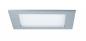 Preview: Paulmann 92077 Quality EBL Set Panel eckig LED 1x12W 4000K 230V 165x165mm Chr m/Kunststoff