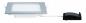 Preview: Paulmann 92077 Quality EBL Set Panel eckig LED 1x12W 4000K 230V 165x165mm Chr m/Kunststoff