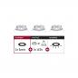 Preview: Paulmann 92482 EBL Choose 3er Spot starr max 3x10W 230V 51mm Chrom Alu