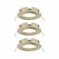 Preview: Paulmann 92483 EBL Choose 3er Spot starr max 3x10W 230V 51mm Messing geb Alu