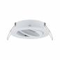 Preview: Paulmann 92486 EBL Choose 3er Spot schwenkbar max 3x10W 230V 51mm Weiß matt Alu