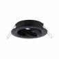 Preview: Paulmann 92487 EBL Choose 3er Spot schwenkbar max 3x10W 230V 51mm Schwarz matt Alu
