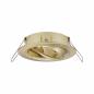 Preview: Paulmann 92489 EBL Choose 3er Spot schwenkbar max 3x10W 230V 51mm Messing geb Alu