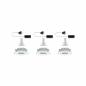 Preview: Paulmann 92898 Einbauleuchte Set Nova Plus IP65 schwenkbar LED 3x 7W GU10 Weiß